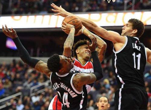  NBA赛场震撼对决！快船大胜76人豪取五连胜